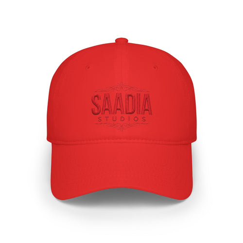 Saadia Studios Embroidered Low-Profile Baseball Cap