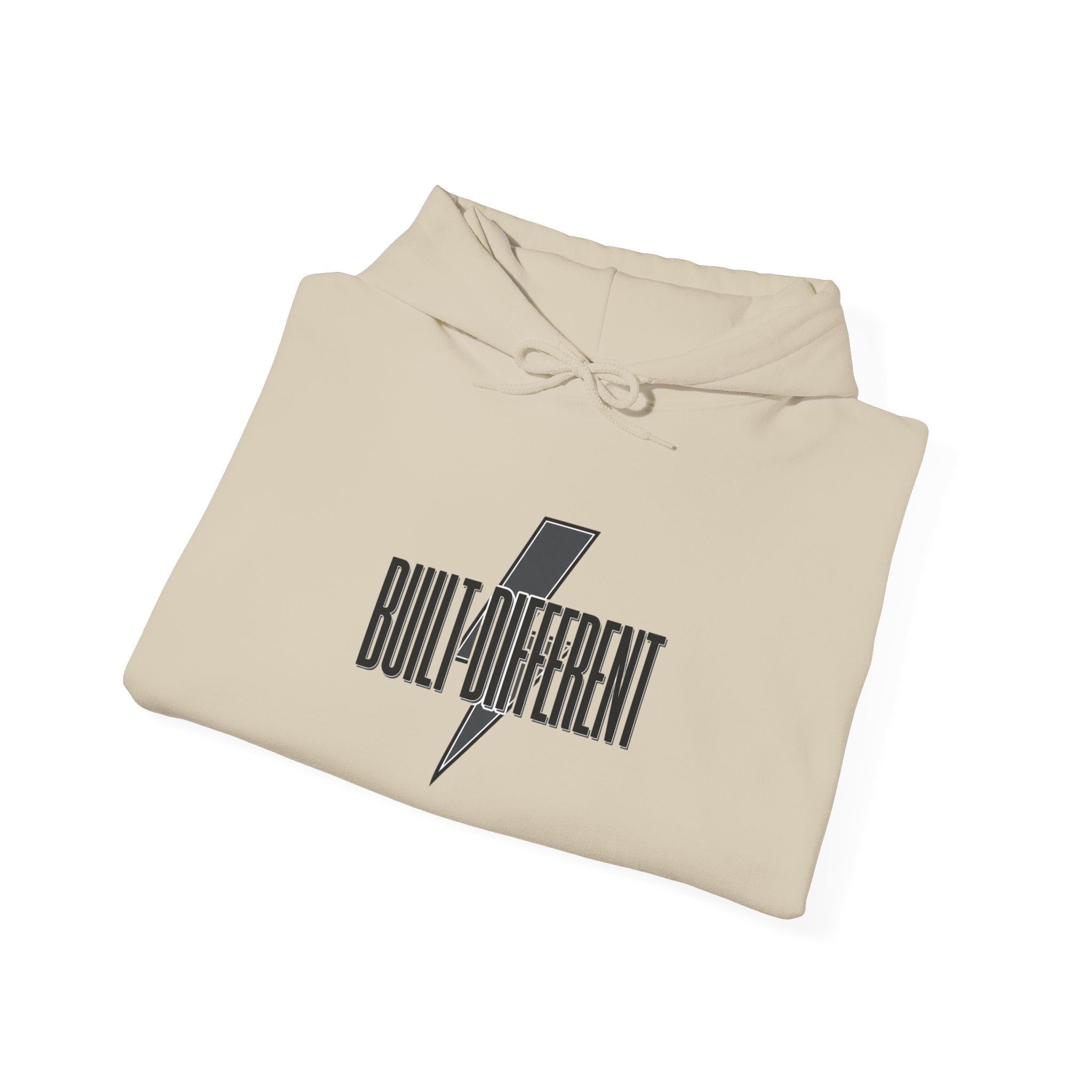 Built Different Hoodie — "Success Is Earned" Motivational Pullover