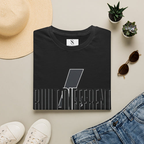 Built Different Lightning Bolt T‑Shirt — Inspirational Graphic Tee