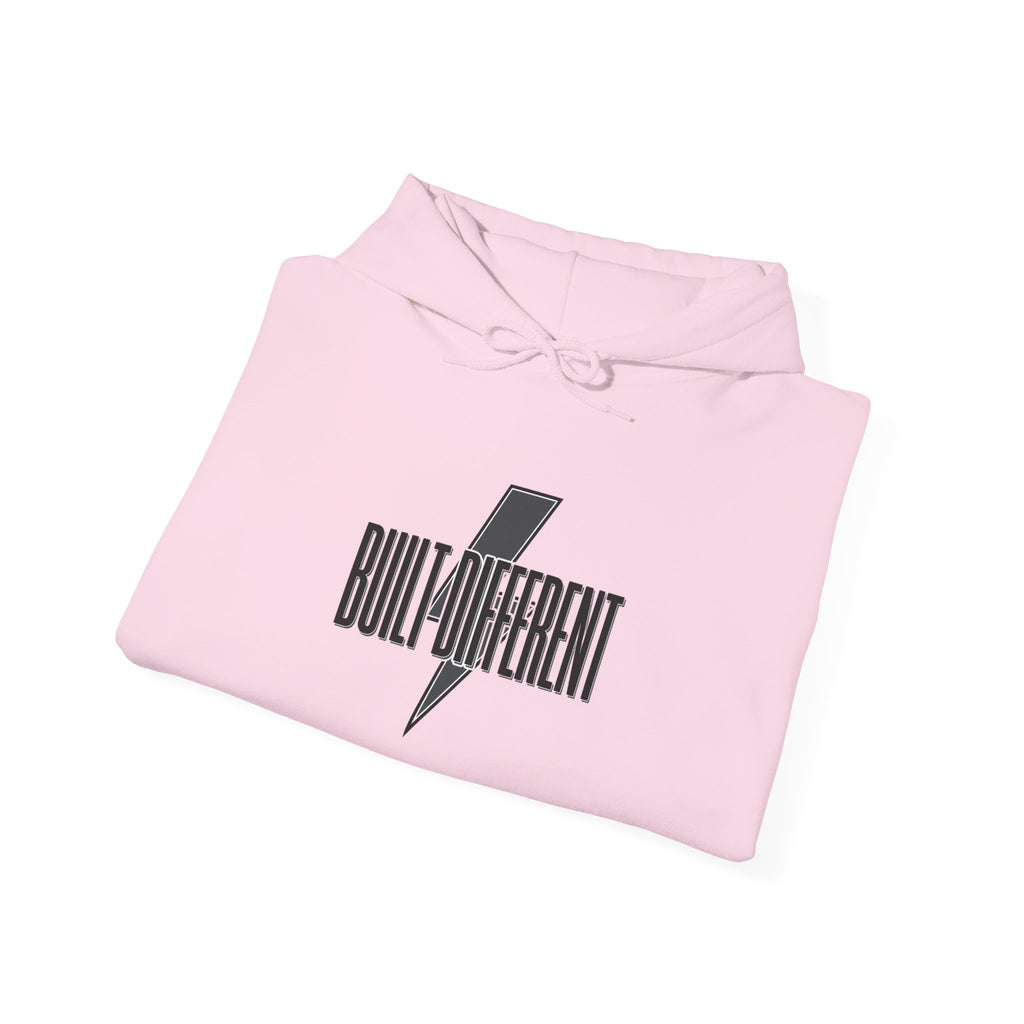 Built Different Hoodie — "Success Is Earned" Motivational Pullover