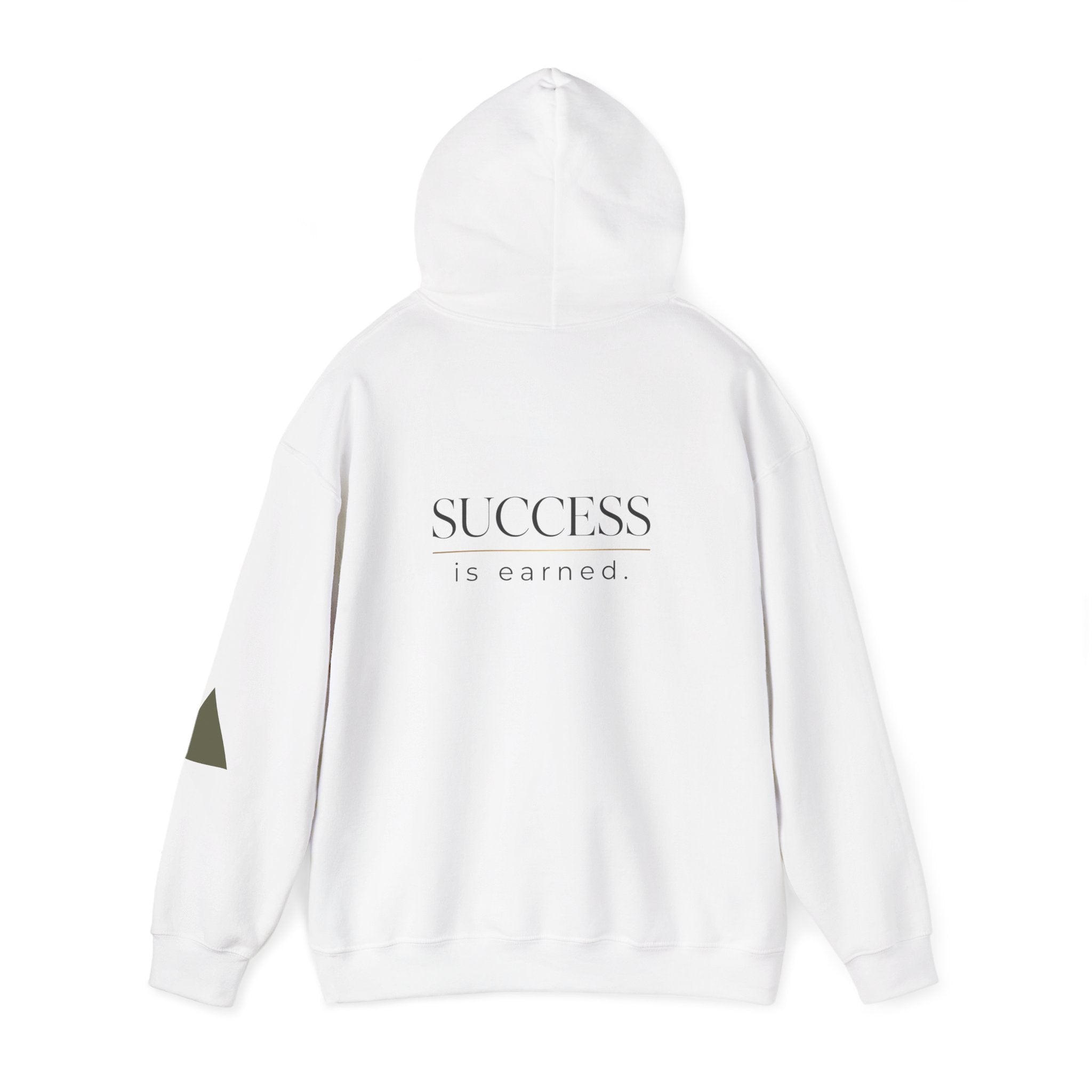 Built Different Hoodie — "Success Is Earned" Motivational Pullover