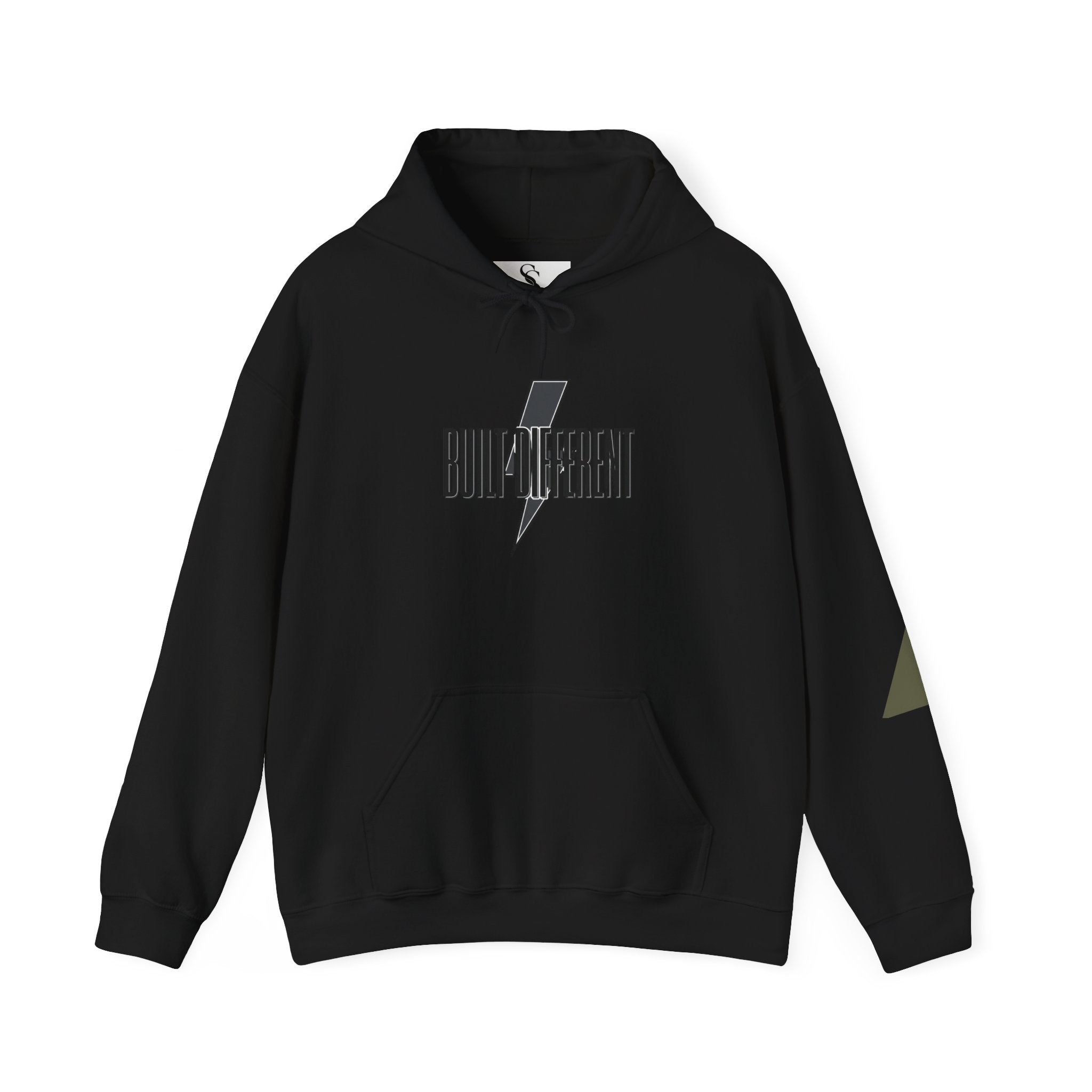 Built Different Hoodie — "Success Is Earned" Motivational Pullover