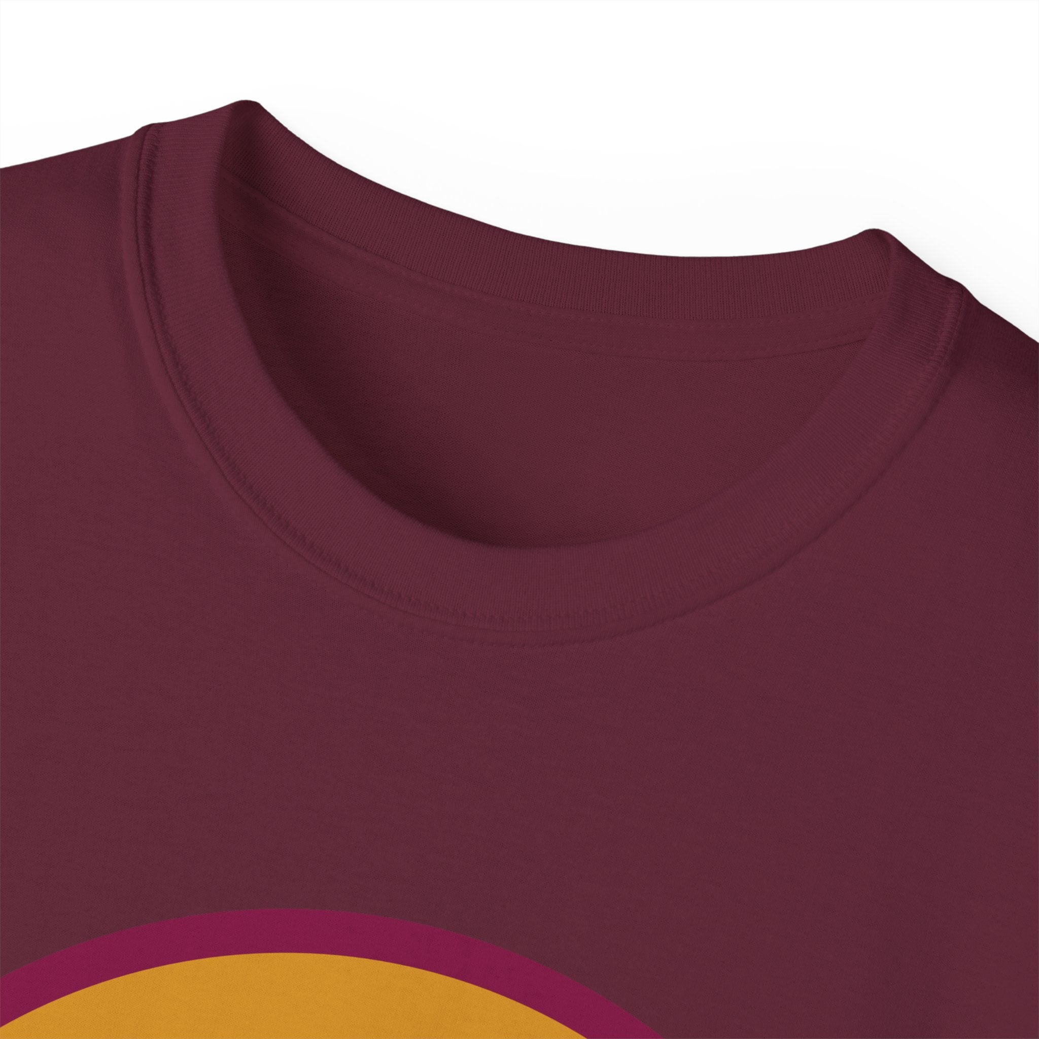 T-Shirt — Retro Palm Sunset Surf Tee ("Salt Air, Soft Hearts")