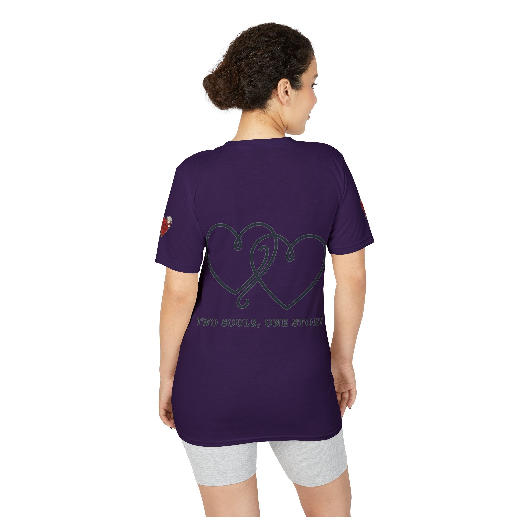 Two Souls, One Story Heart Infinity T-Shirt