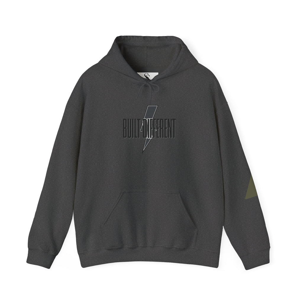 Built Different Hoodie — "Success Is Earned" Motivational Pullover