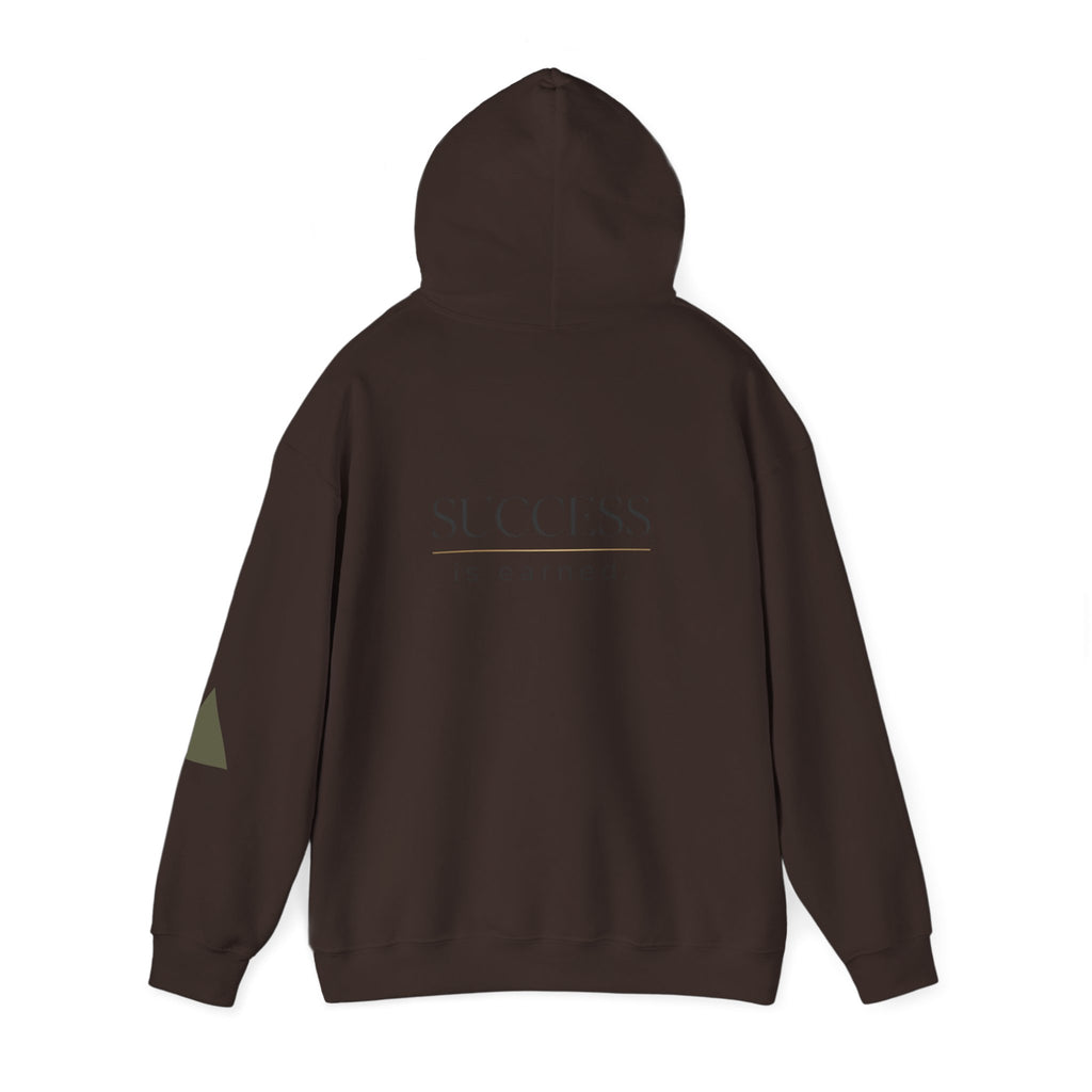 Built Different Hoodie — "Success Is Earned" Motivational Pullover