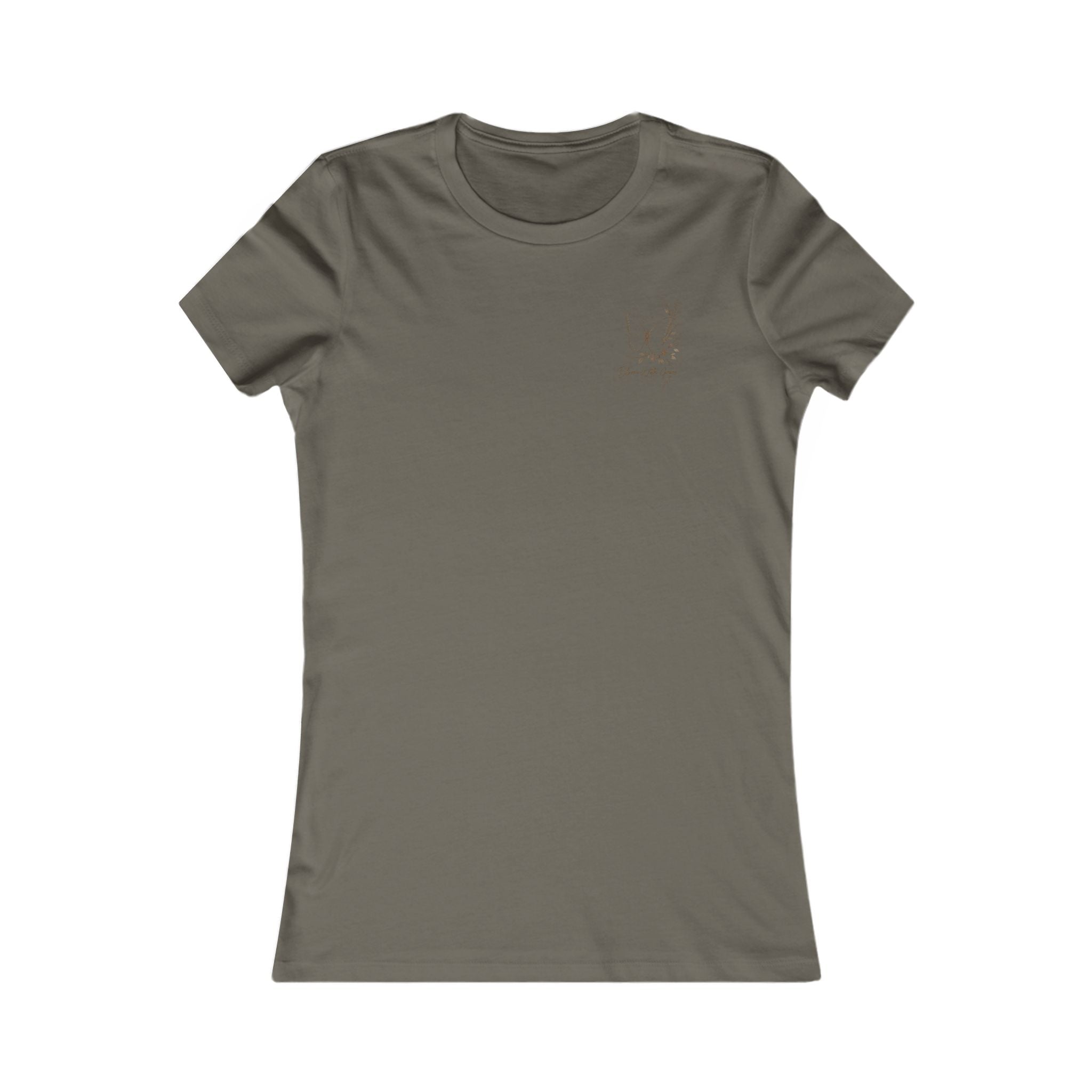 Women's Tee — Floral Moon Graphic Short Sleeve Shirt