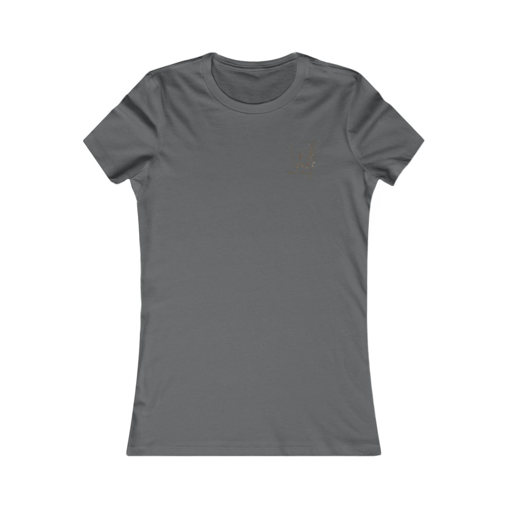 Women's Tee — Floral Moon Graphic Short Sleeve Shirt