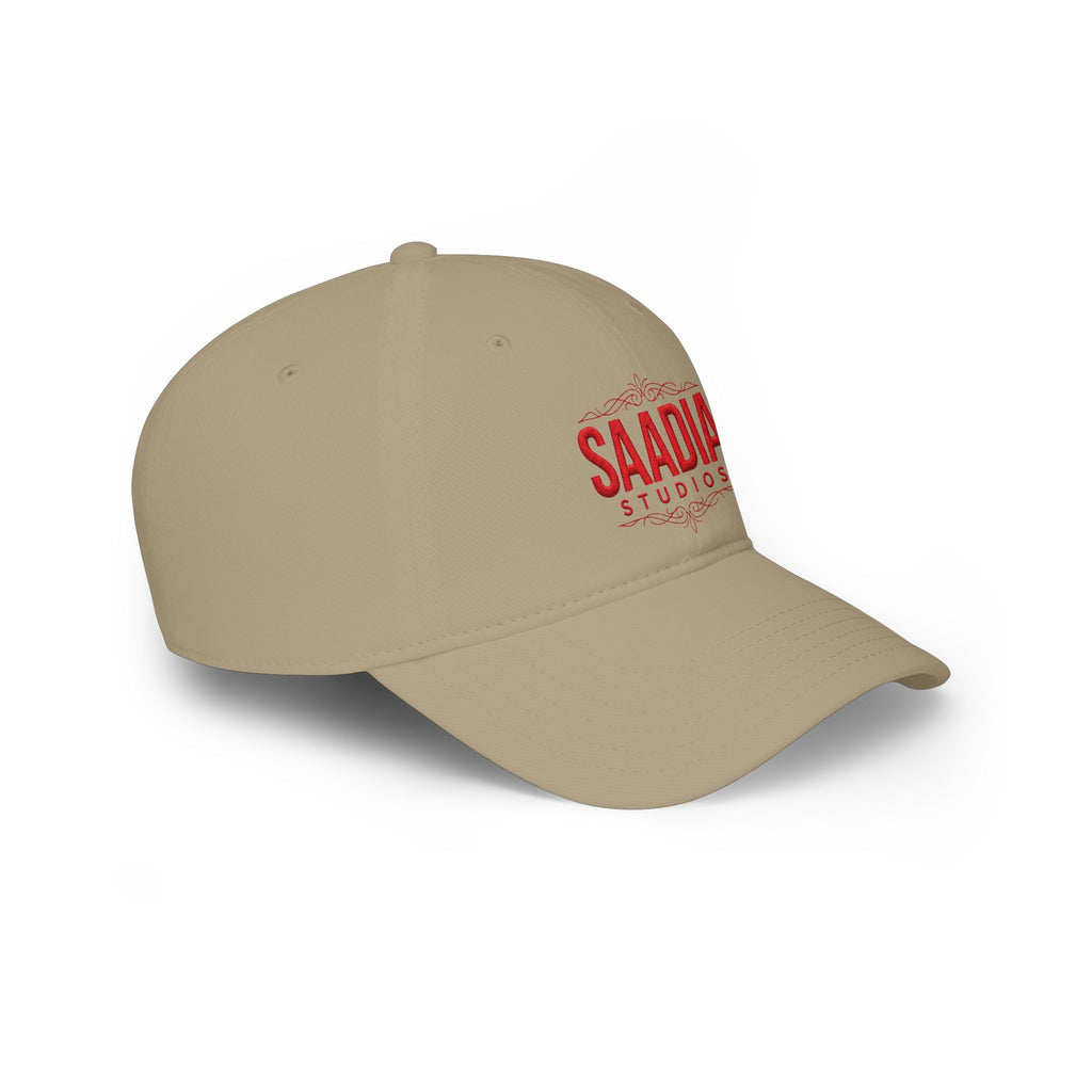 Saadia Studios Embroidered Low-Profile Baseball Cap