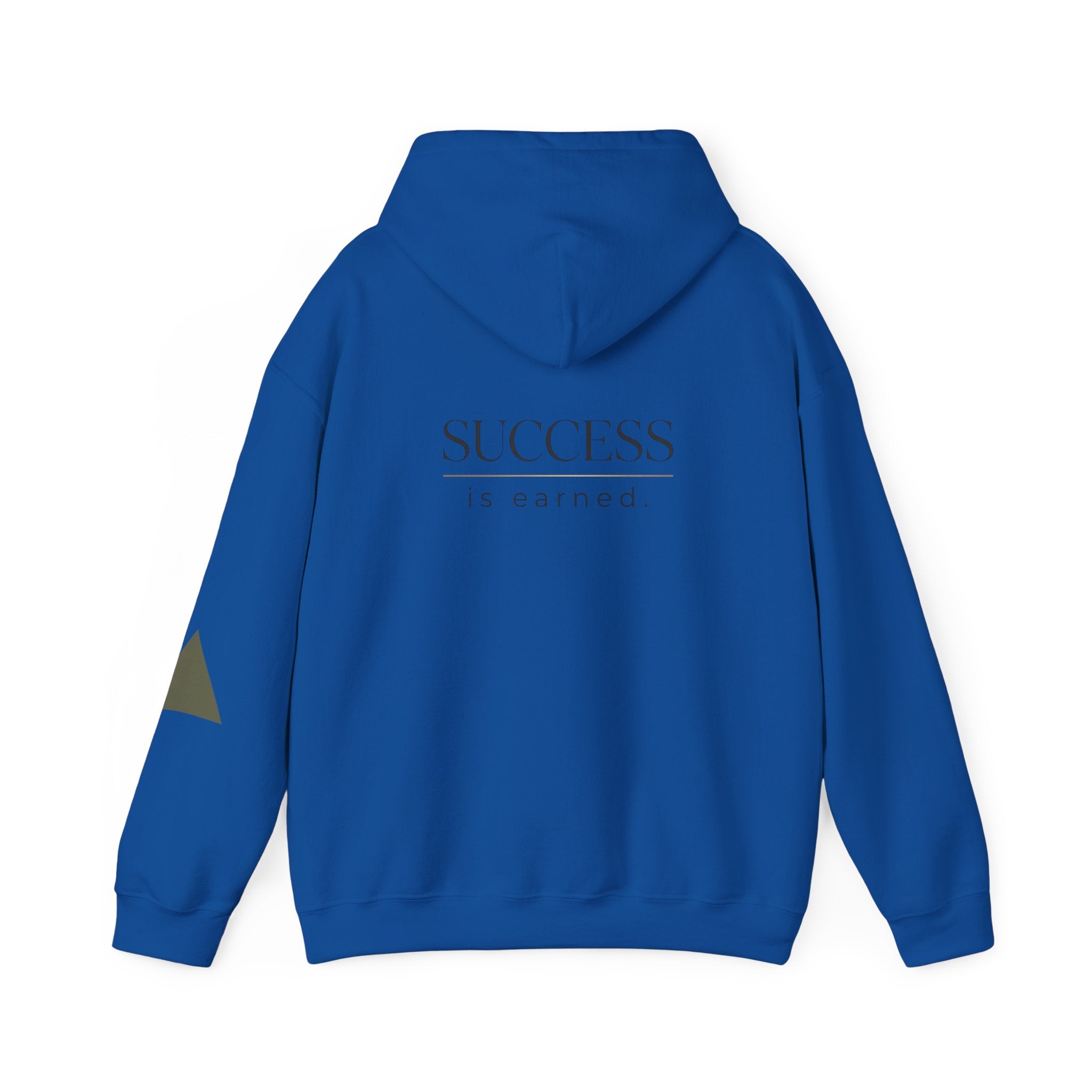 Built Different Hoodie — "Success Is Earned" Motivational Pullover