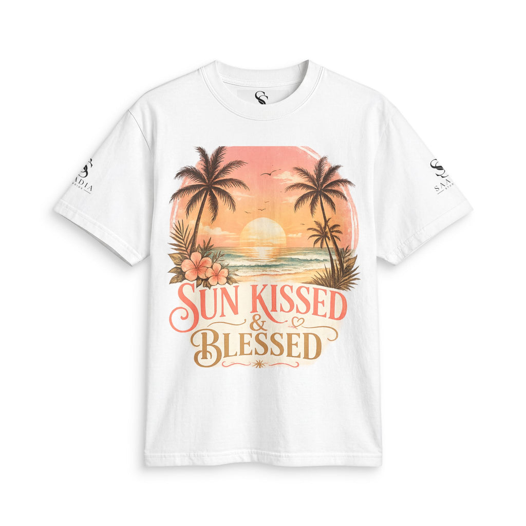 T-Shirt — Sun Kissed & Blessed / My Love Languages (PHP • JS • C#)