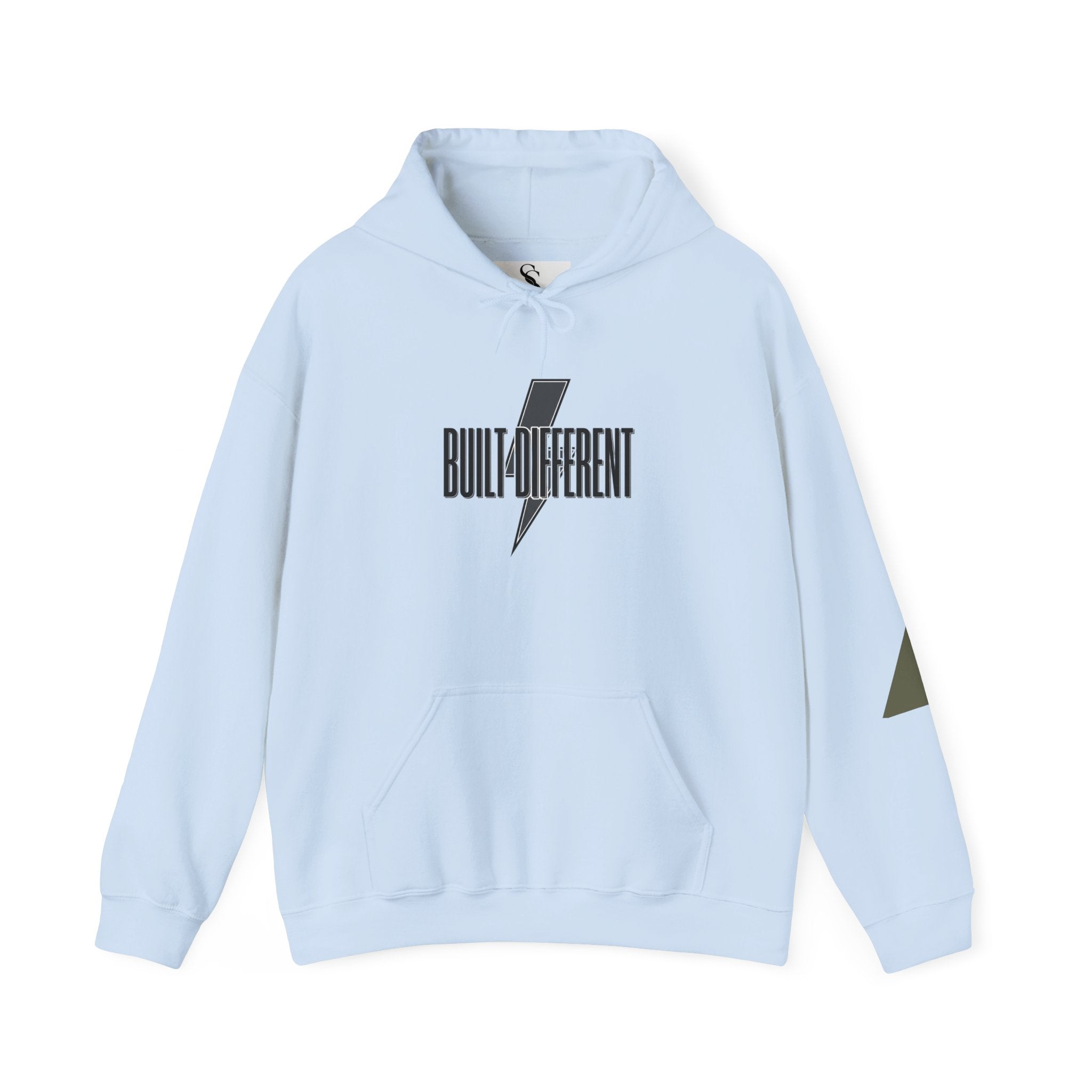 Built Different Hoodie — "Success Is Earned" Motivational Pullover