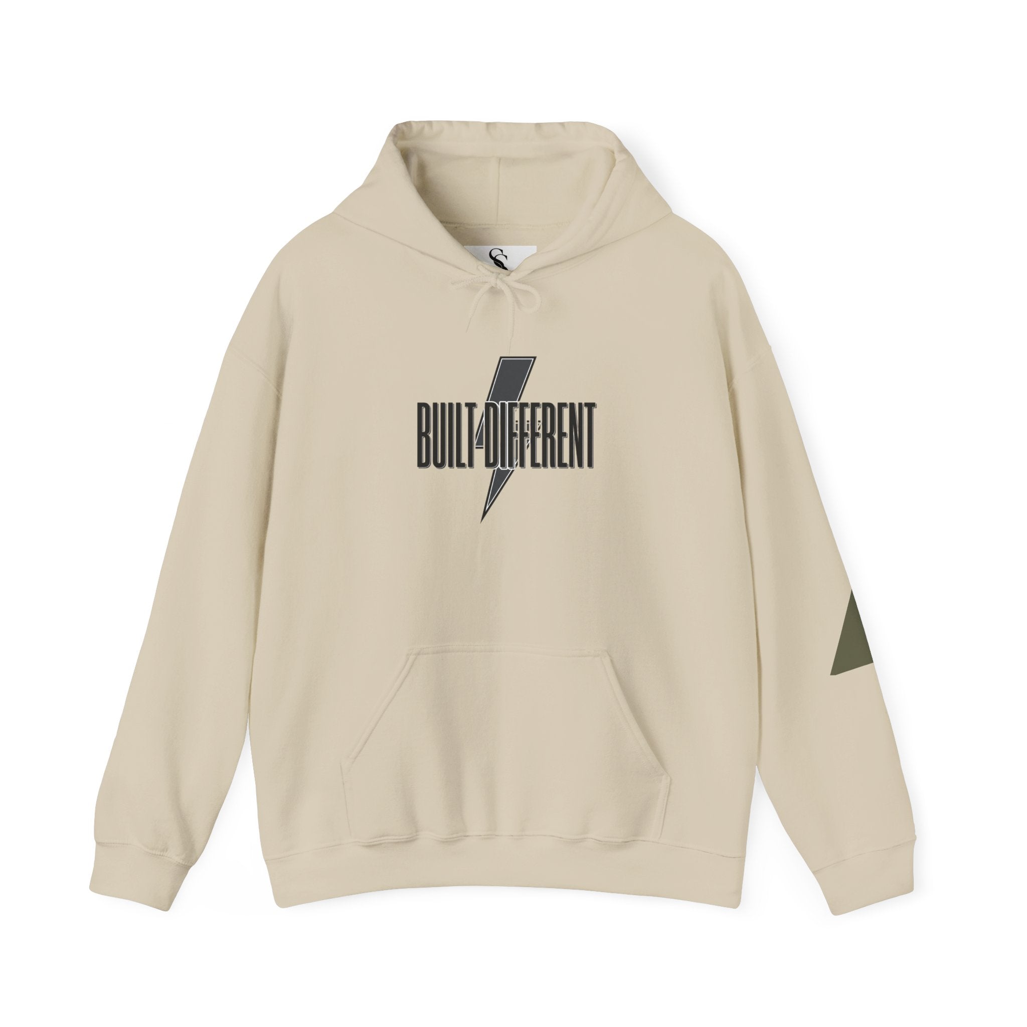 Built Different Hoodie — "Success Is Earned" Motivational Pullover