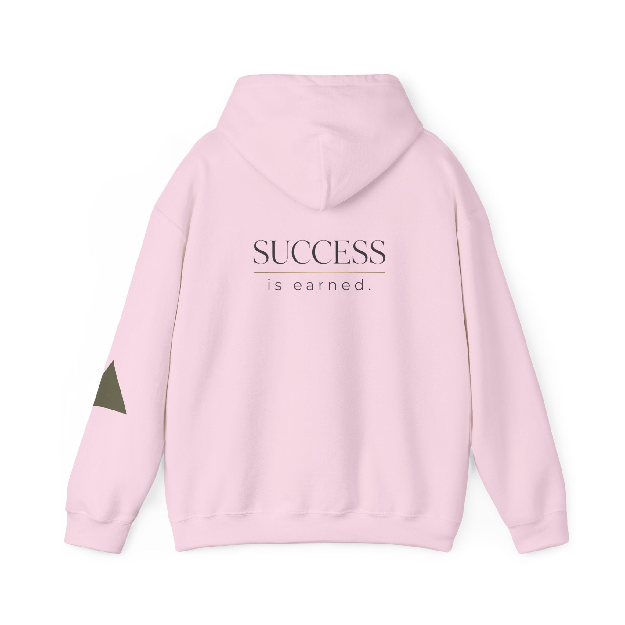 Built Different Hoodie — "Success Is Earned" Motivational Pullover