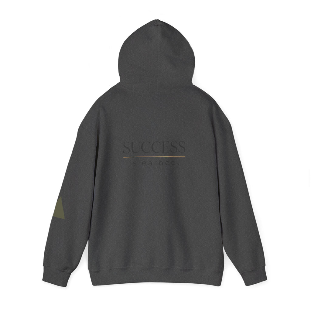 Built Different Hoodie — "Success Is Earned" Motivational Pullover