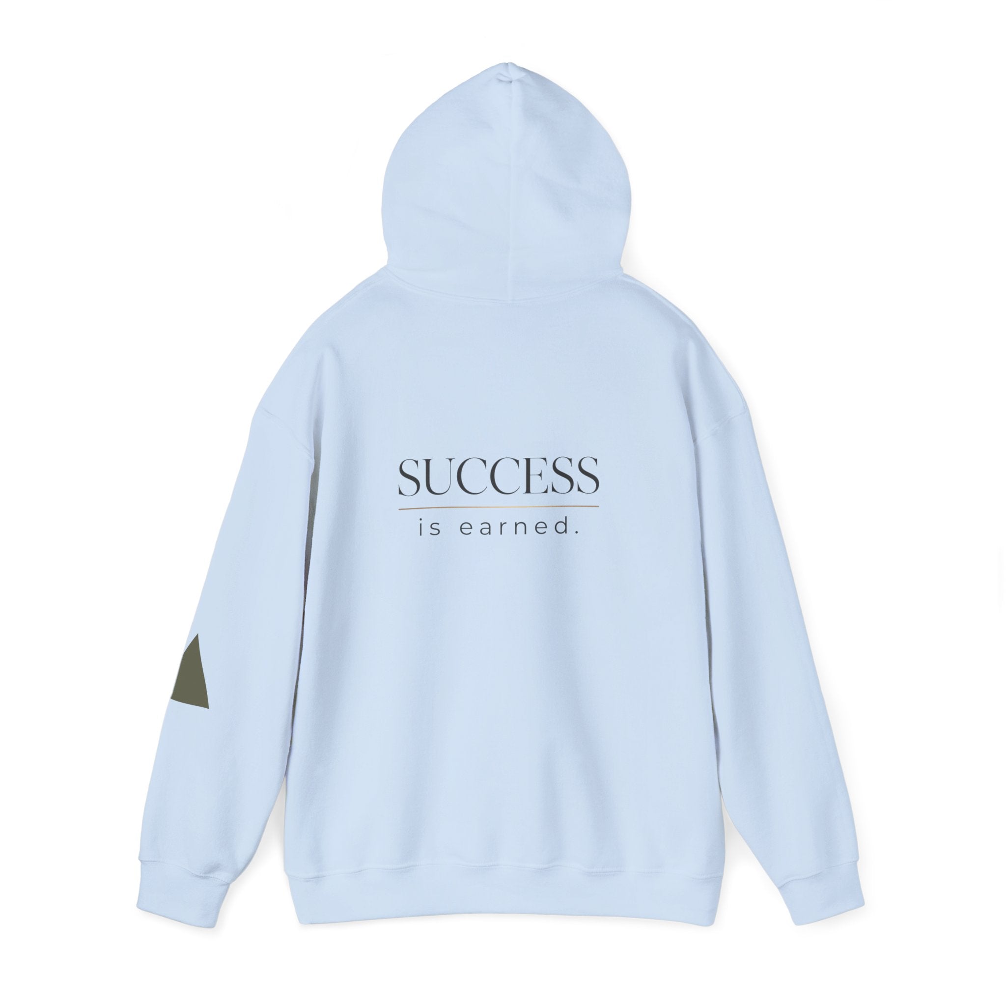 Built Different Hoodie — "Success Is Earned" Motivational Pullover