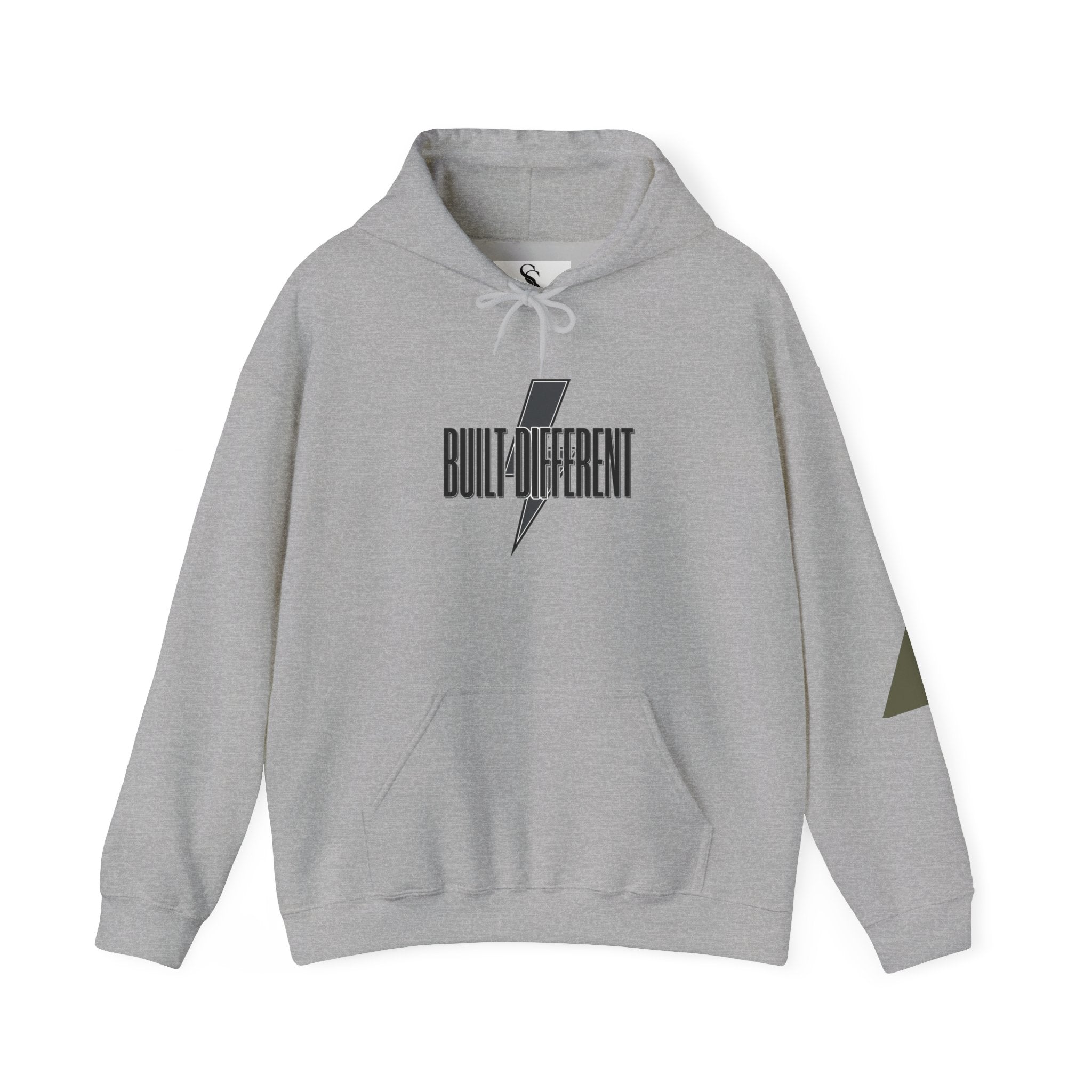 Built Different Hoodie — "Success Is Earned" Motivational Pullover