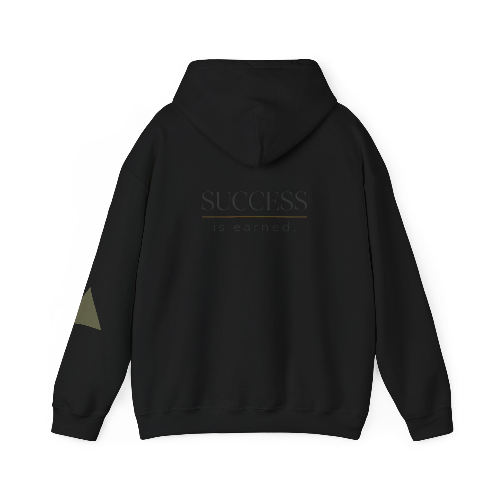 Built Different Hoodie — "Success Is Earned" Motivational Pullover