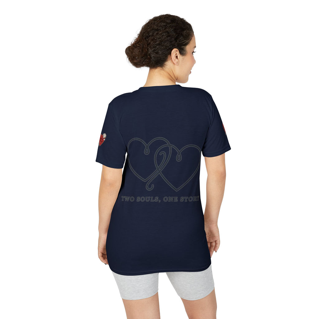Two Souls, One Story Heart Infinity T-Shirt