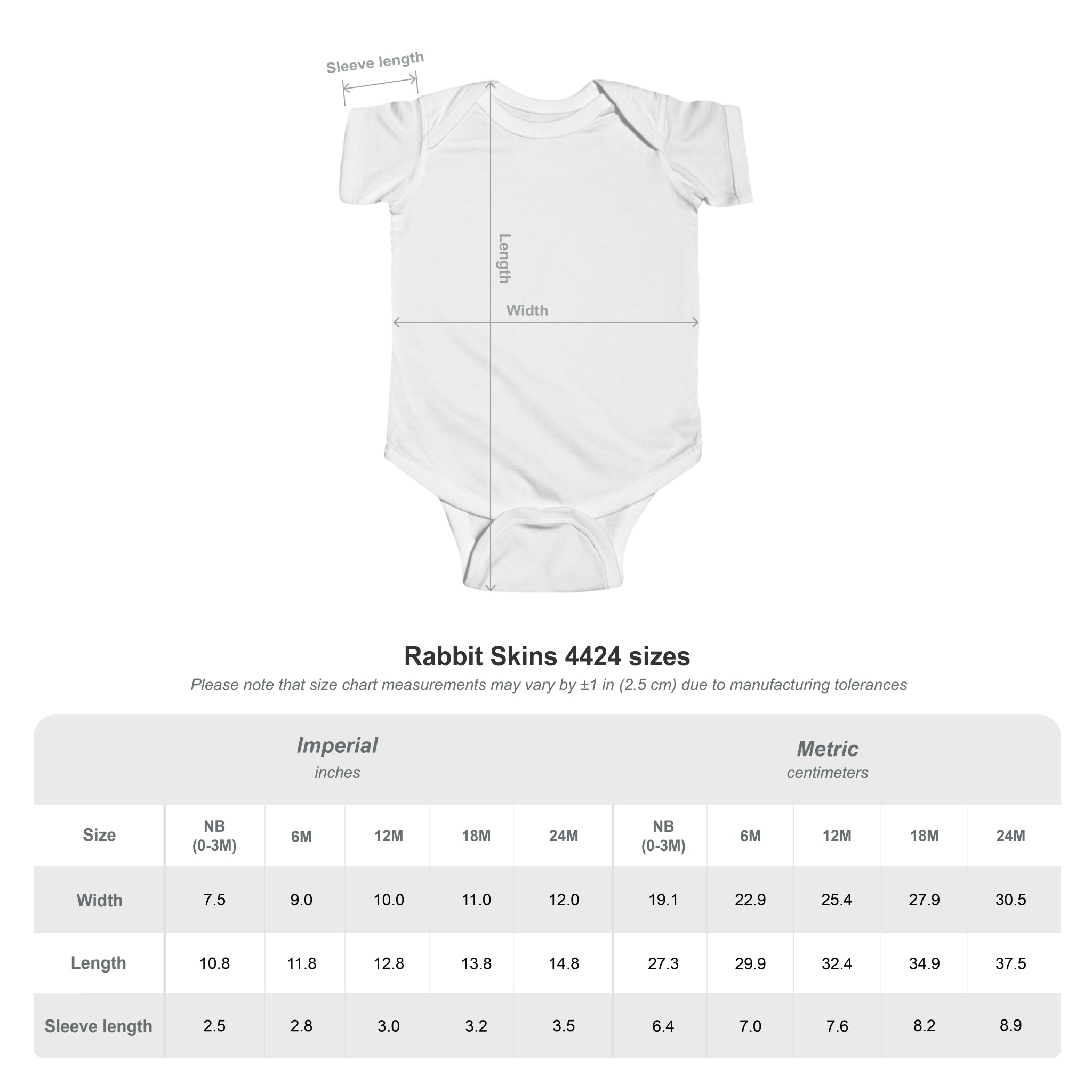 Bear Patch Baby Bodysuit — Cute Woodland Infant One-Piece