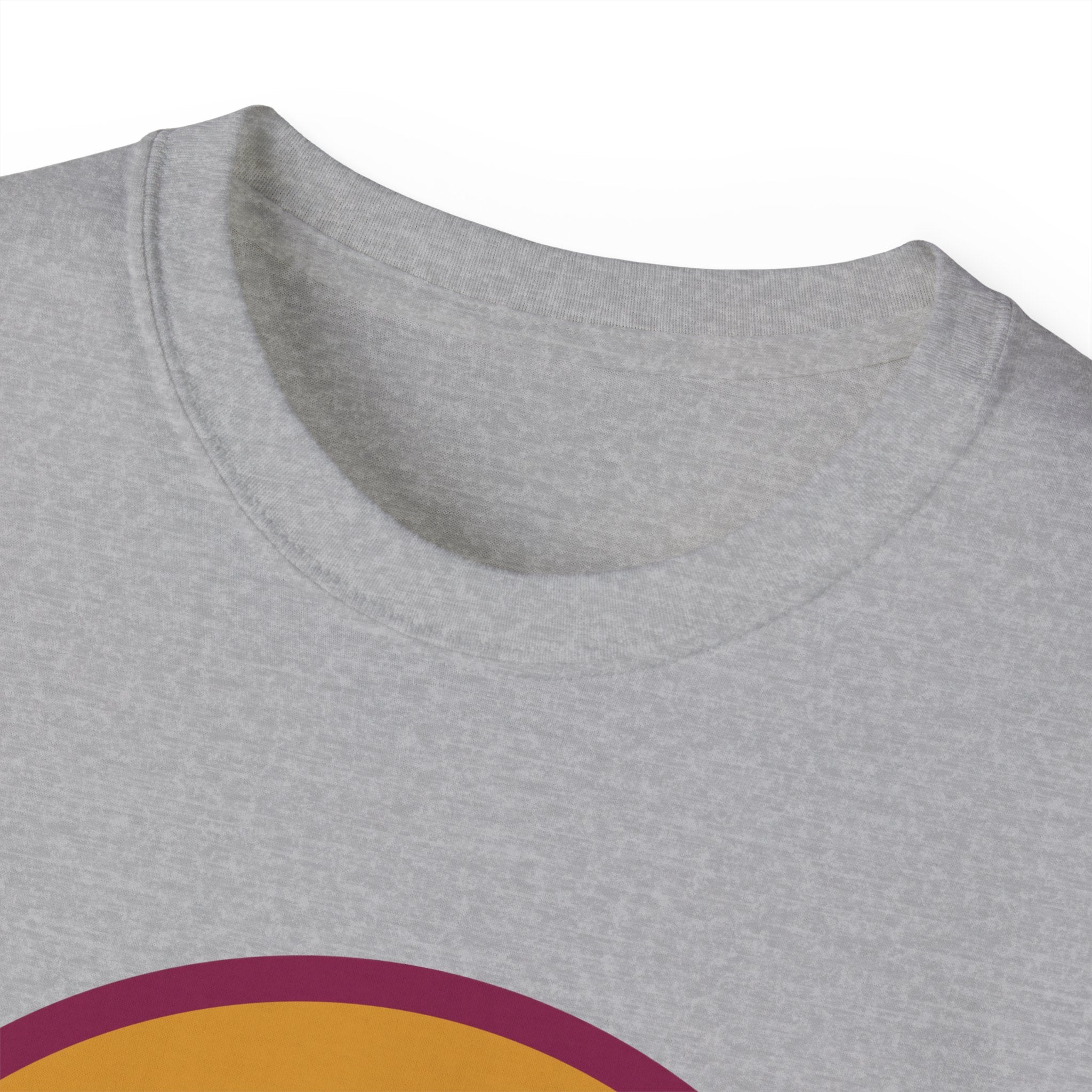 T-Shirt — Retro Palm Sunset Surf Tee ("Salt Air, Soft Hearts")
