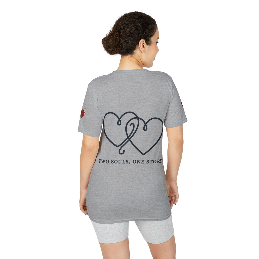 Two Souls, One Story Heart Infinity T-Shirt