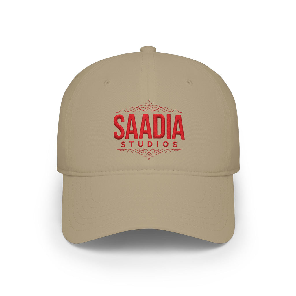 Saadia Studios Embroidered Low-Profile Baseball Cap