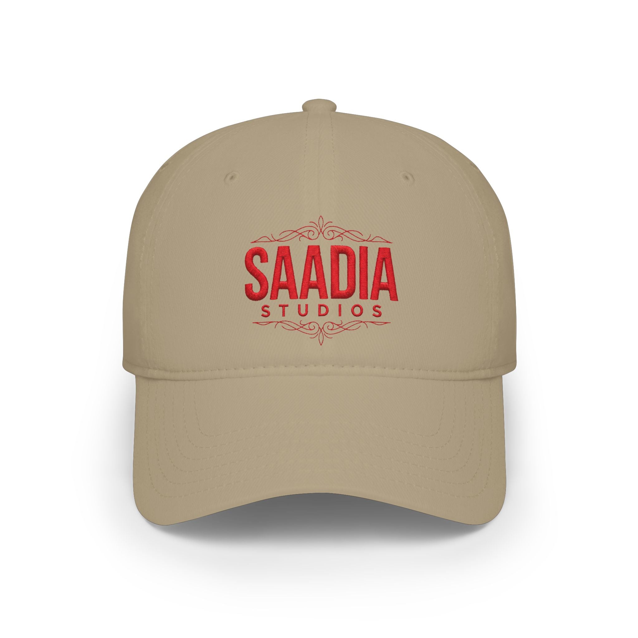 Saadia Studios Embroidered Low-Profile Baseball Cap