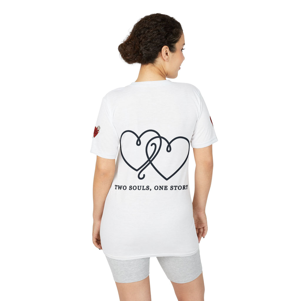 Two Souls, One Story Heart Infinity T-Shirt