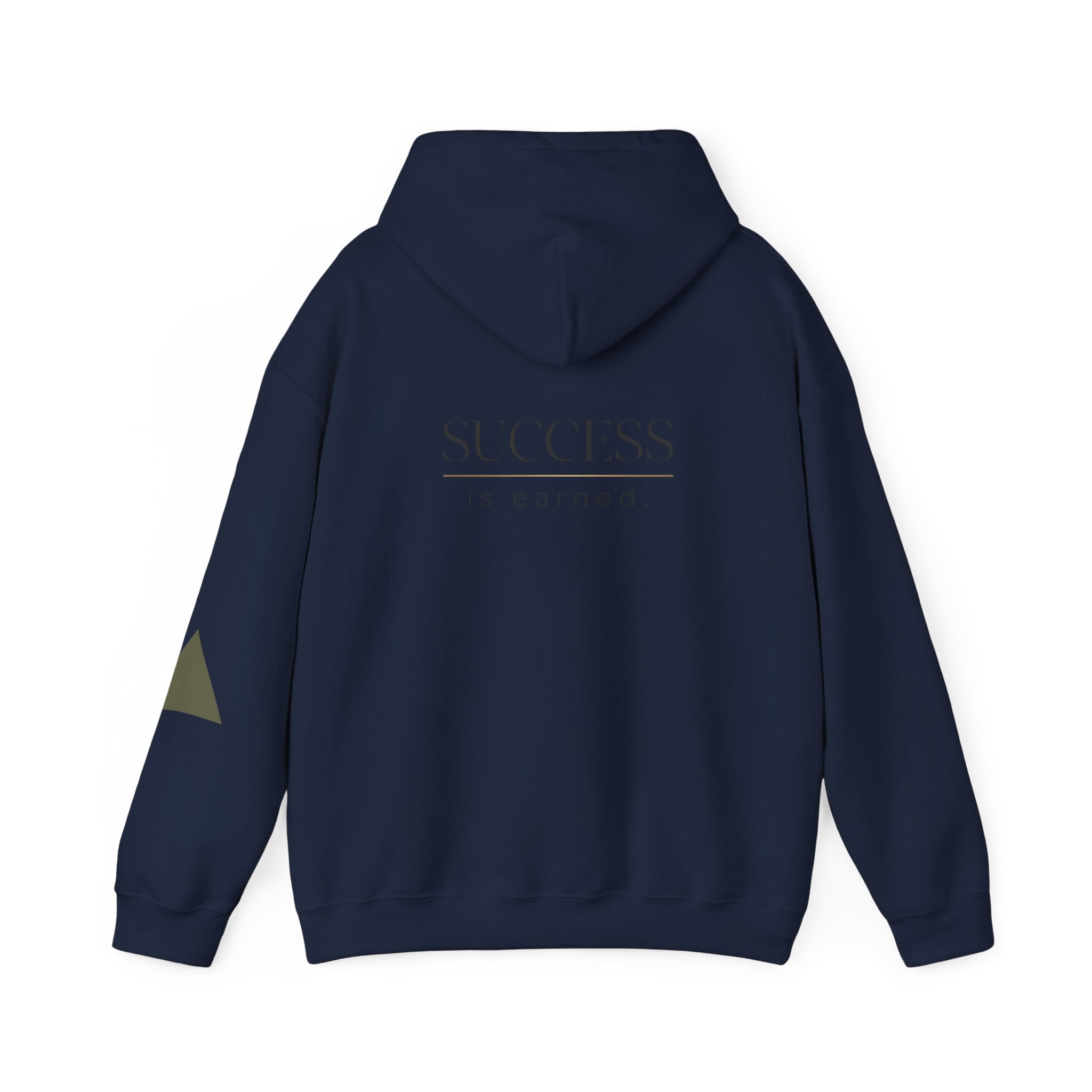 Built Different Hoodie — "Success Is Earned" Motivational Pullover