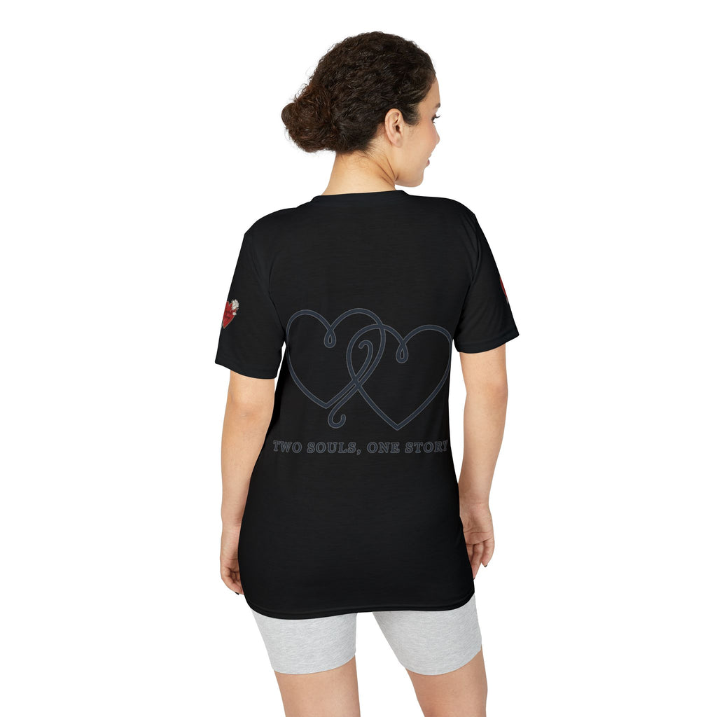 Two Souls, One Story Heart Infinity T-Shirt