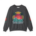 Endless Summer Crewneck Sweatshirt — Vintage Palm Beach Wave Graphic