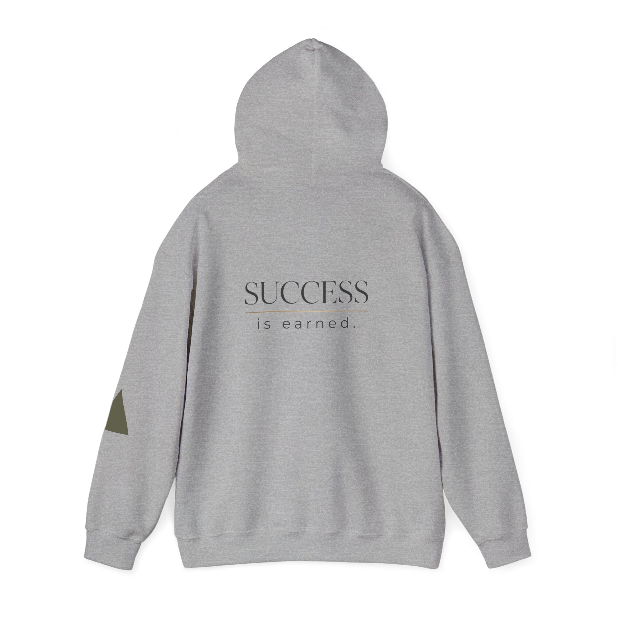 Built Different Hoodie — "Success Is Earned" Motivational Pullover
