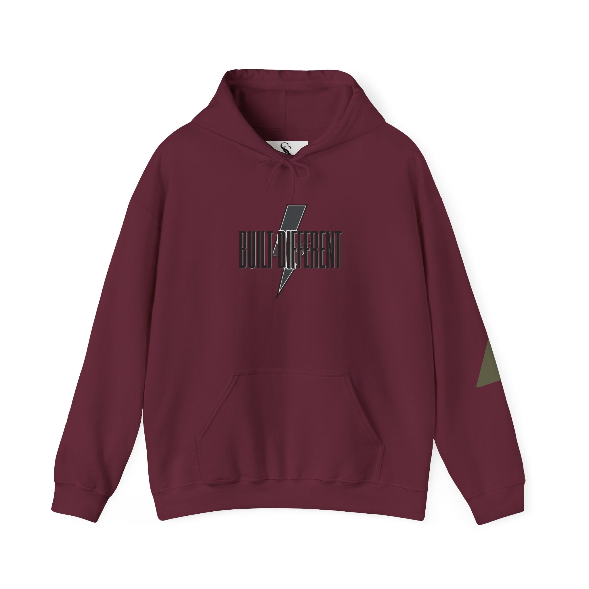 Built Different Hoodie — "Success Is Earned" Motivational Pullover